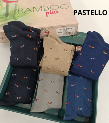 SHORT MAN SOCKS N624 Tellini S.r.l. Wholesale Clothing